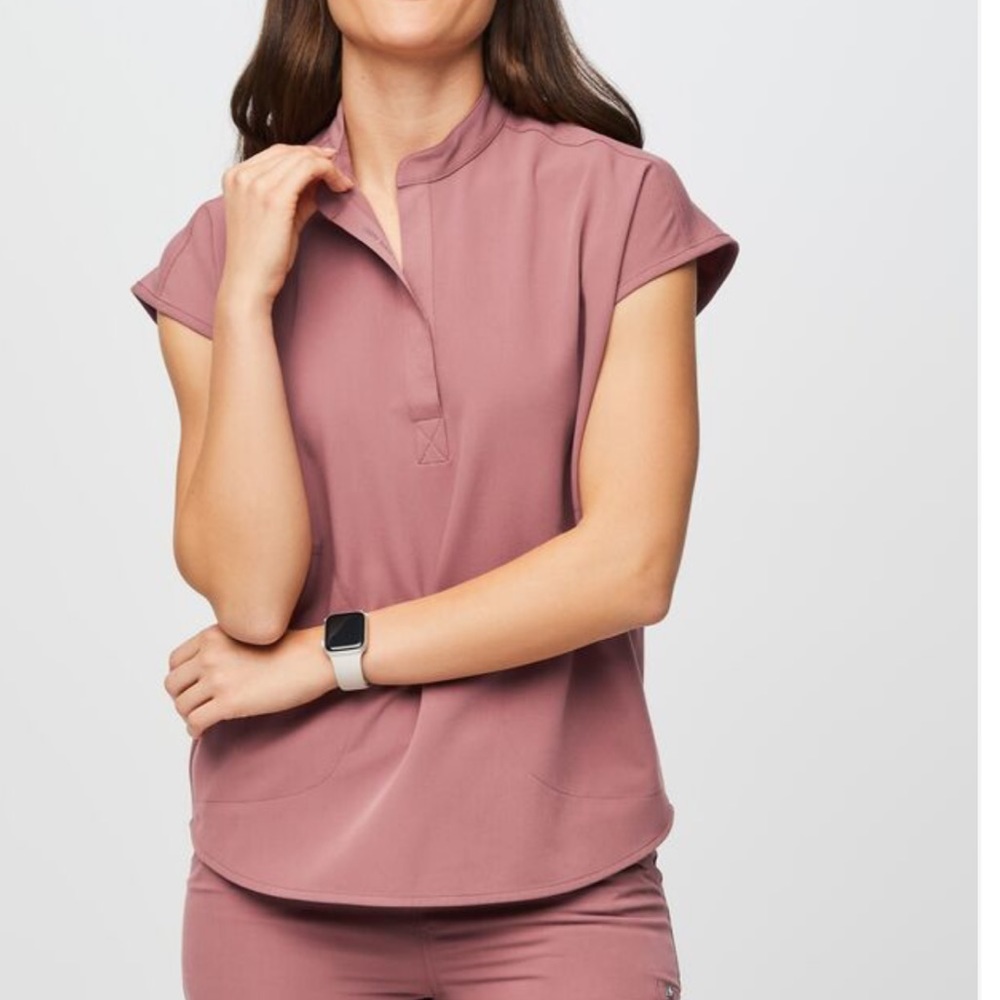 Figs oversized scrub top